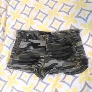 Express Camo Shorts